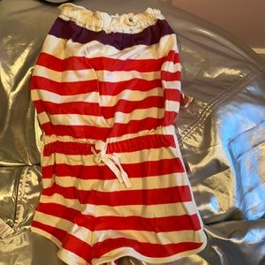 Burberry striped romper